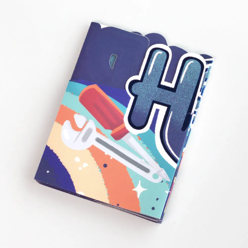 Lovepop Decor|Father'S Day 6/15|Happy Father's Day Loooooong Card™ (Expands to 2 feet)
