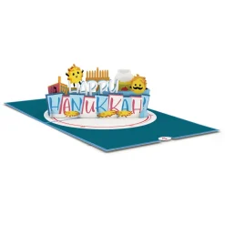 Lovepop Hanukkah 12/14|Happy Hanukkah Latkes Pop-Up Card