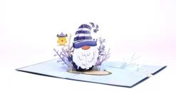 Lovepop Greeting Cards|Christmas 12/25|Happy Holidays Gnome Pop-Up Card