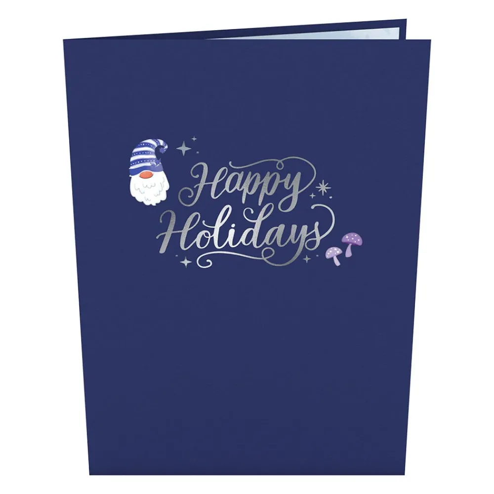 Lovepop Greeting Cards|Christmas 12/25|Happy Holidays Gnome Pop-Up Card