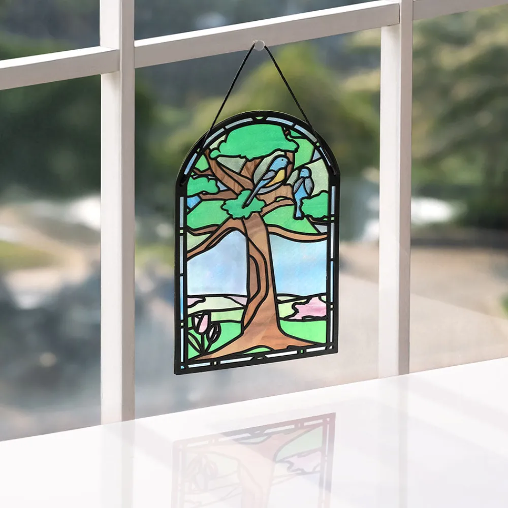 Lovepop Suncatcher Cards|Decor|Happy Mother's Day Robins Suncatcher Card