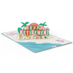 Lovepop Greeting Cards|Congratulations|Happy Retirement Pop-Up Card
