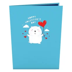 Lovepop Greeting Cards|Valentine'S Day 2/14|Happy Valentine's Day' Bear Pop-Up Card