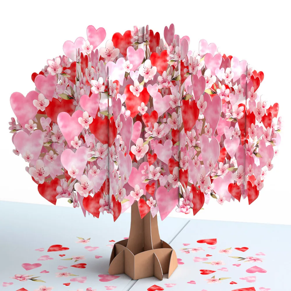 Lovepop Greeting Cards|Valentine'S Day 2/14|Happy Valentine's Day Cherry Blossom Tree Pop-Up Card