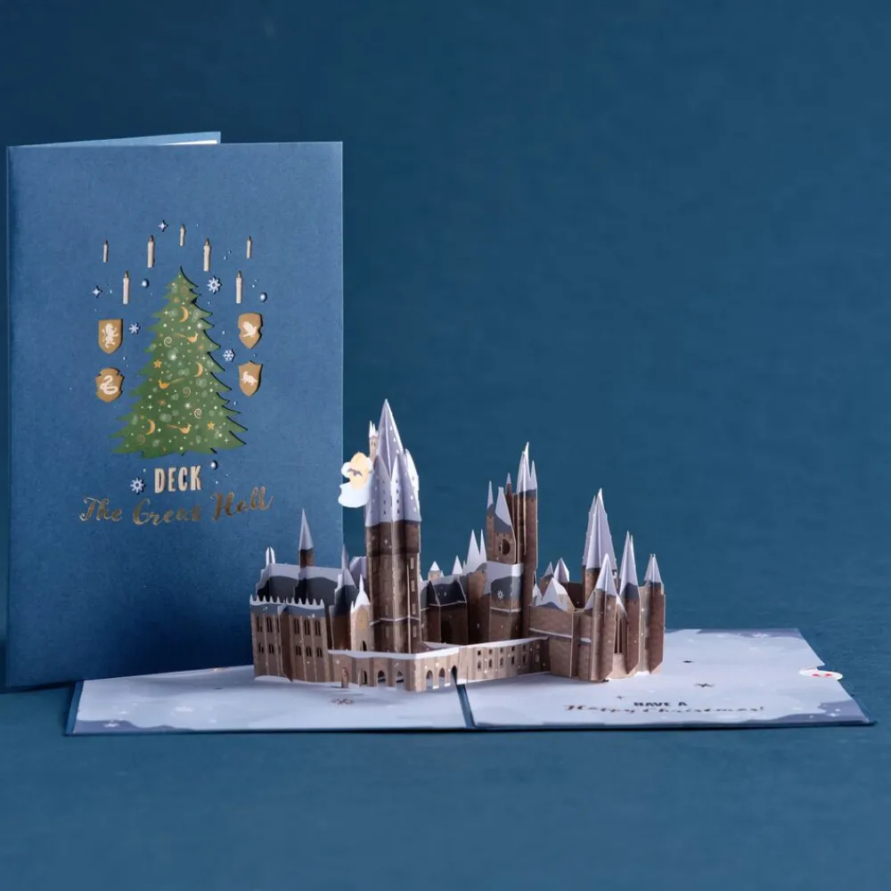 Lovepop Greeting Cards|Christmas 12/25|Harry Potter™ Christmas at Hogwarts™ Pop-Up Card