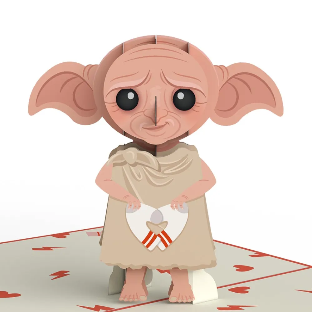 Lovepop Greeting Cards|Valentine'S Day 2/14|Harry Potter™ Dobby™ Valentine’s Day Pop-Up Card