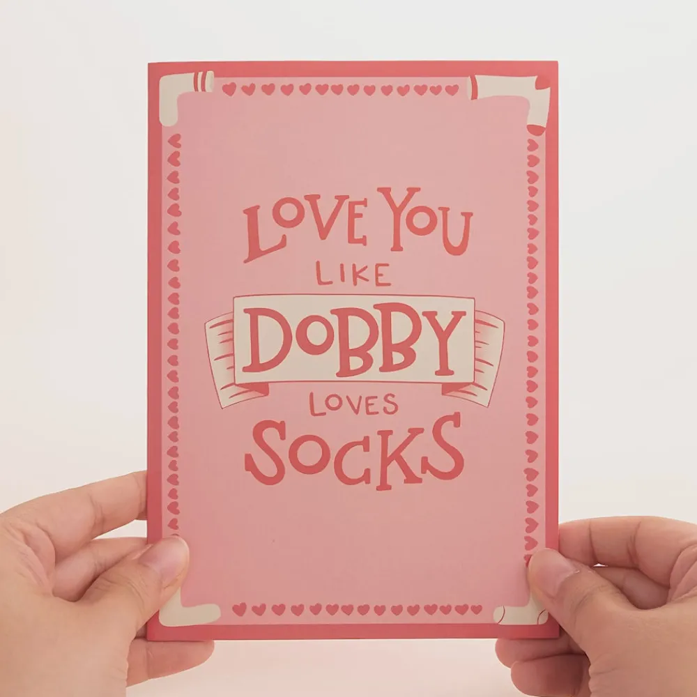 Lovepop Greeting Cards|Valentine'S Day 2/14|Harry Potter™ Dobby™ Valentine’s Day Pop-Up Card