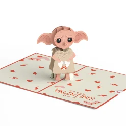 Lovepop Greeting Cards|Valentine'S Day 2/14|Harry Potter™ Dobby™ Valentine’s Day Pop-Up Card