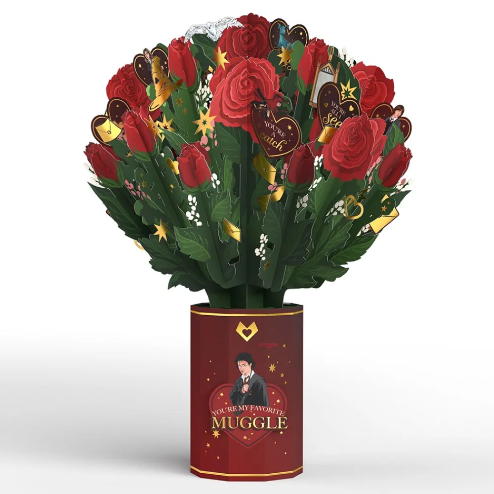 Lovepop Pop-Up Bouquets|Decor|Harry Potter™ Favorite Muggle™ Pop-up Bouquet