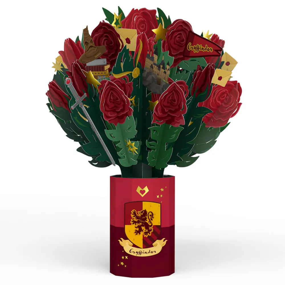 Lovepop Pop-Up Bouquets|Harry Potter|Harry Potter™ Gryffindor™ Bouquet