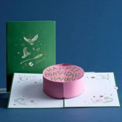 Lovepop Birthday|Her|Harry Potter™ Happee Birthdae Cake Pop-Up Card