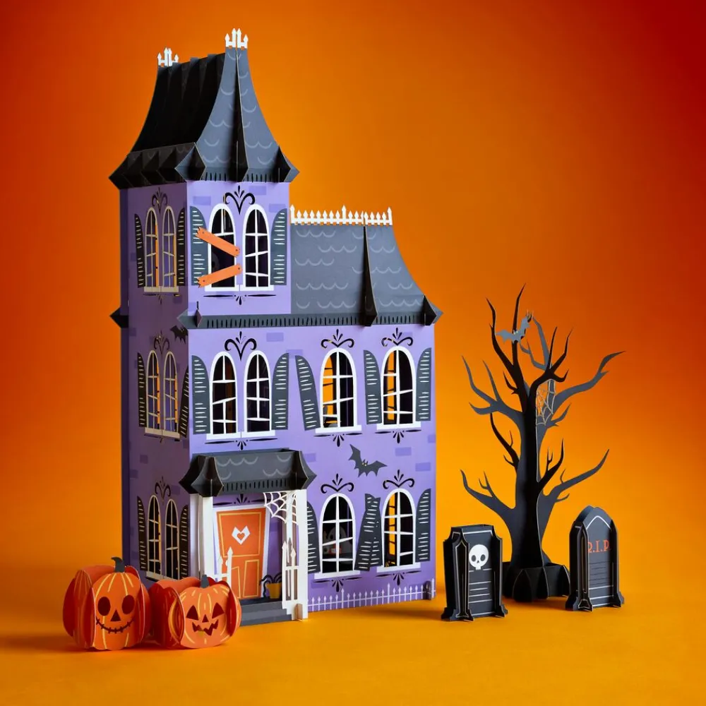 Lovepop Decor|Halloween 10/31|Haunted House Giant Pop-Up Gift