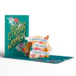 Lovepop Greeting Cards|International Women'S Day 3/8|Here's to Strong Women Pop-Up Card