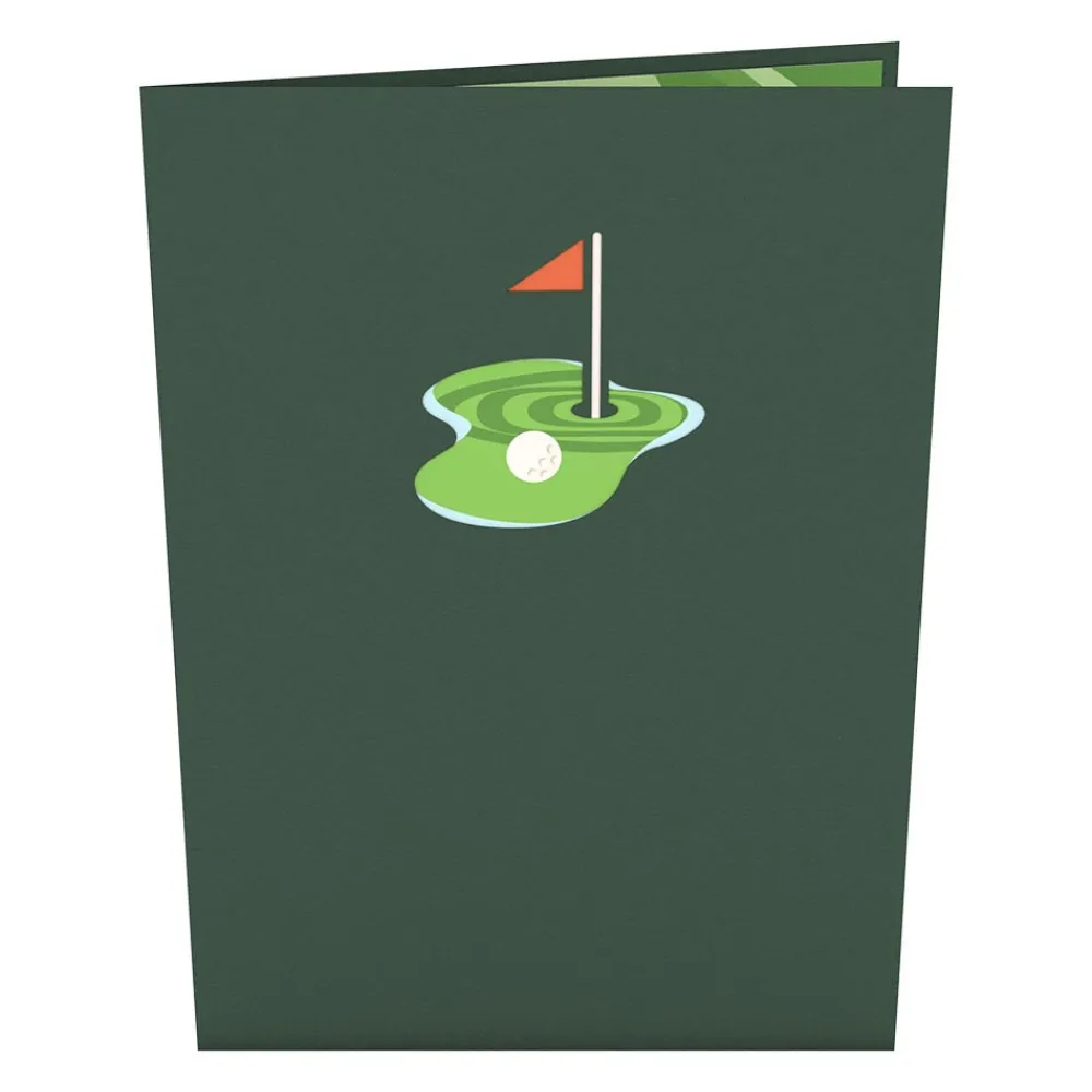 Lovepop Greeting Cards|Birthday|Hole in One Pop-Up Card
