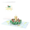 Lovepop Greeting Cards|Christmas 12/25|Holiday Candle Pop-Up Card