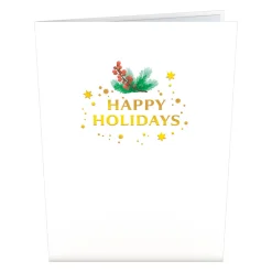 Lovepop Greeting Cards|Christmas 12/25|Holiday Candle Pop-Up Card