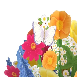 Lovepop Pop-Up Bouquets|Card & Gift Bundles|Hope Your Birthday is Peachy Suncatcher Card & Pop-Up Bouquet Bundle