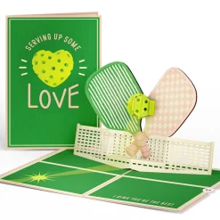 Lovepop Greeting Cards|Valentine'S Day 2/14|I Dink You're the Best Pickleball Pop-Up Card