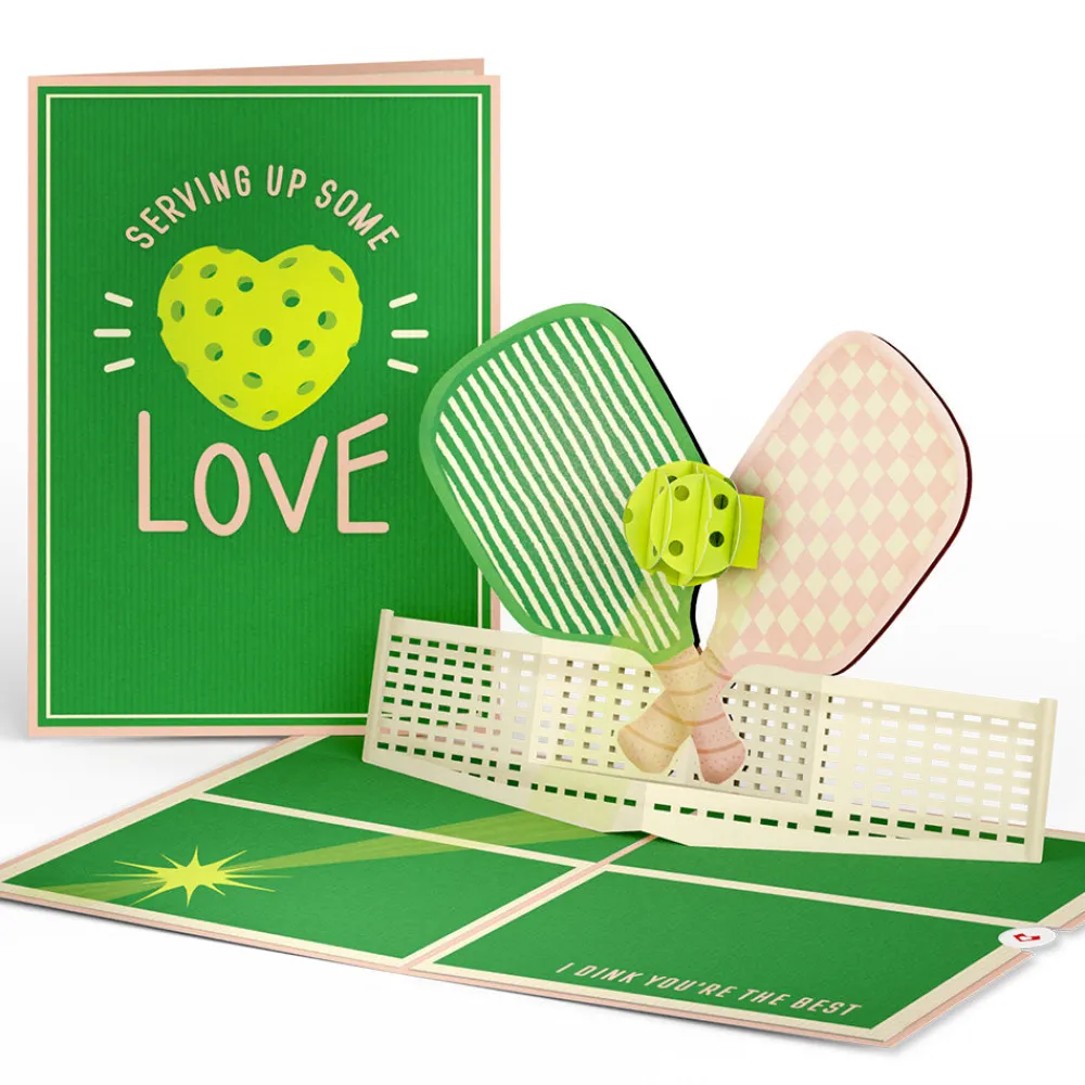 Lovepop Greeting Cards|Valentine'S Day 2/14|I Dink You're the Best Pickleball Pop-Up Card