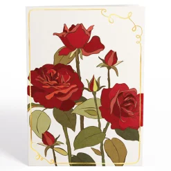 Lovepop Greeting Cards|Valentine'S Day 2/14|I Love You Roses Pop-Up Card