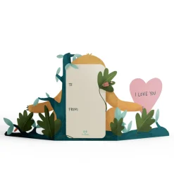 Lovepop Decor|Valentine'S Day 2/14|I Love You Slow Much Valentine Tri-Fold Card