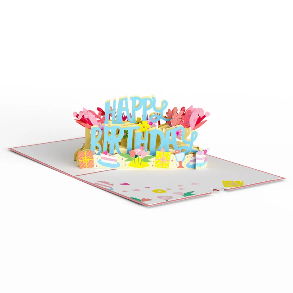 Lovepop Greeting Cards|Birthday|It's Time to Celebrate Birthday Pop-Up Card