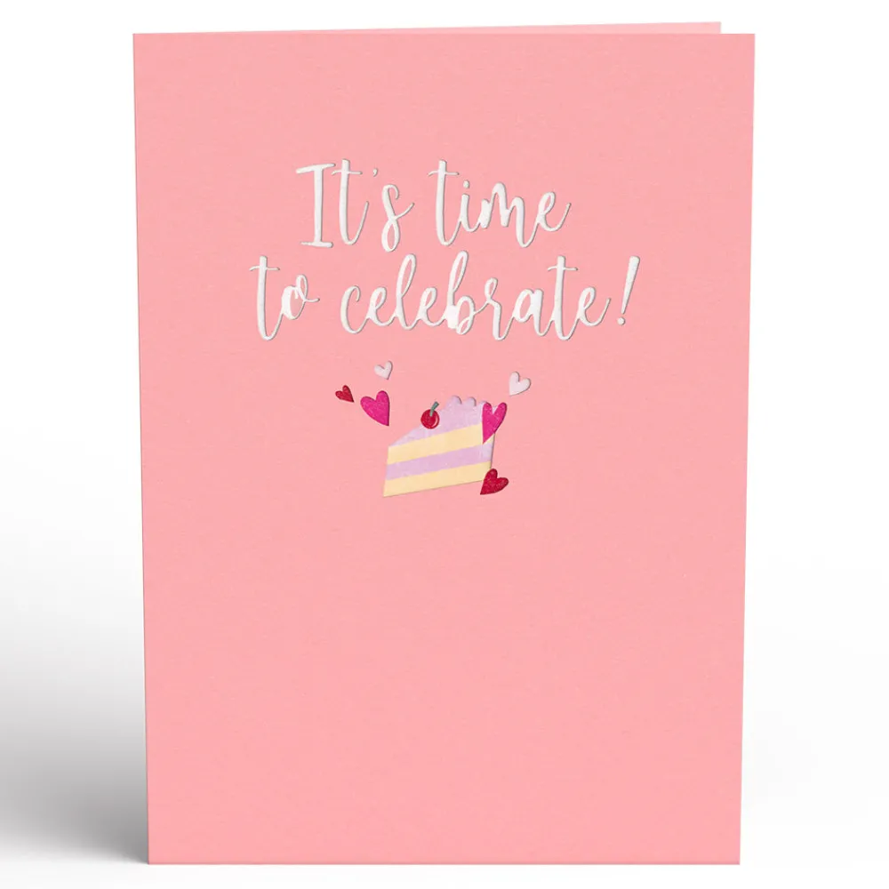 Lovepop Greeting Cards|Birthday|It's Time to Celebrate Birthday Pop-Up Card