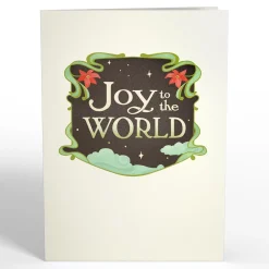 Lovepop Greeting Cards|Religious|Joy to the World Christmas Angel Pop-Up Card