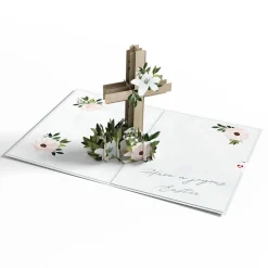 Lovepop Greeting Cards|Religious|Joyous Easter Cross Pop-Up Card
