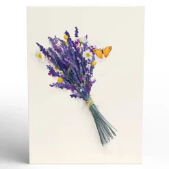 Lovepop Greeting Cards|Just Because|Lavender Bicycle Pop-Up Card