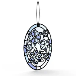 Lovepop Suncatcher Cards|Decor|Let It Snow Snowflakes Suncatcher Card