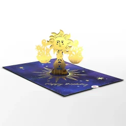 Lovepop Birthday|Her|Libra Zodiac Birthday Pop-Up Card