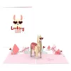 Lovepop Greeting Cards|Anniversary|Looking Good Llama Pop-Up Card