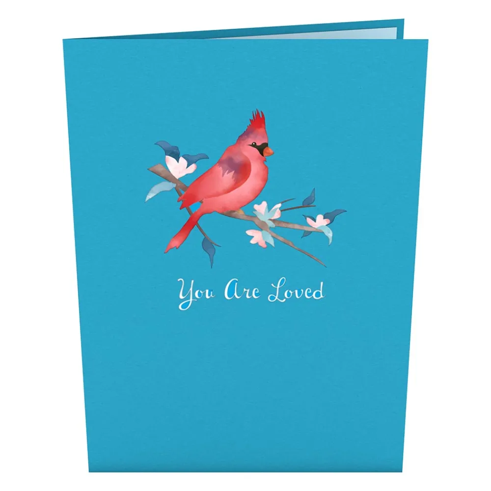 Lovepop Greeting Cards|Anniversary|Love Cardinal Pop-Up Card