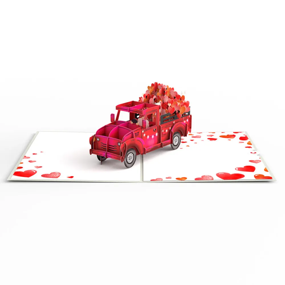 Lovepop Valentine'S Day 2/14|Kids|Love Delivery Truck Pop-Up Card