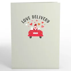 Lovepop Valentine'S Day 2/14|Kids|Love Delivery Truck Pop-Up Card