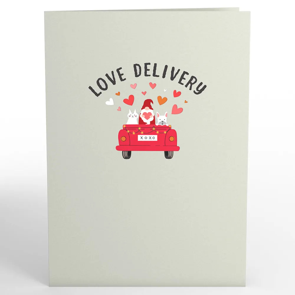 Lovepop Valentine'S Day 2/14|Kids|Love Delivery Truck Pop-Up Card