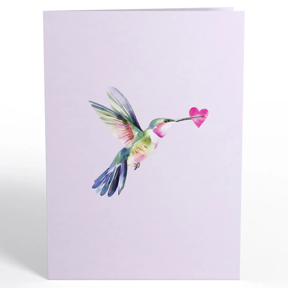 Lovepop Greeting Cards|Valentine'S Day 2/14|Love in Bloom Hummingbird Pop-Up Card