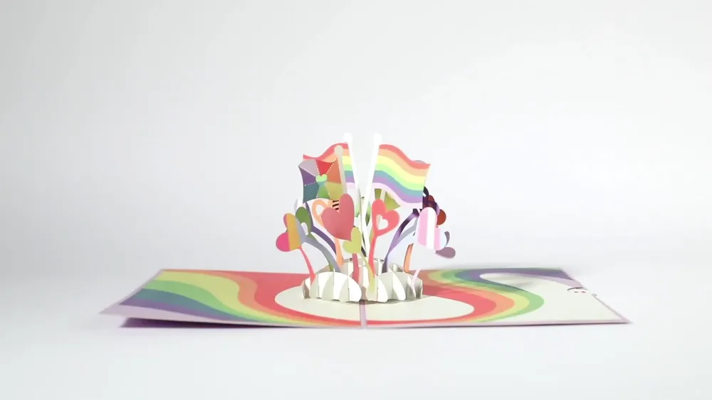 Lovepop Lgbtq+|Love is Love Pop-Up Card
