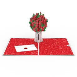 Lovepop Greeting Cards|Anniversary|Love Rose Arrangement Pop-Up Card