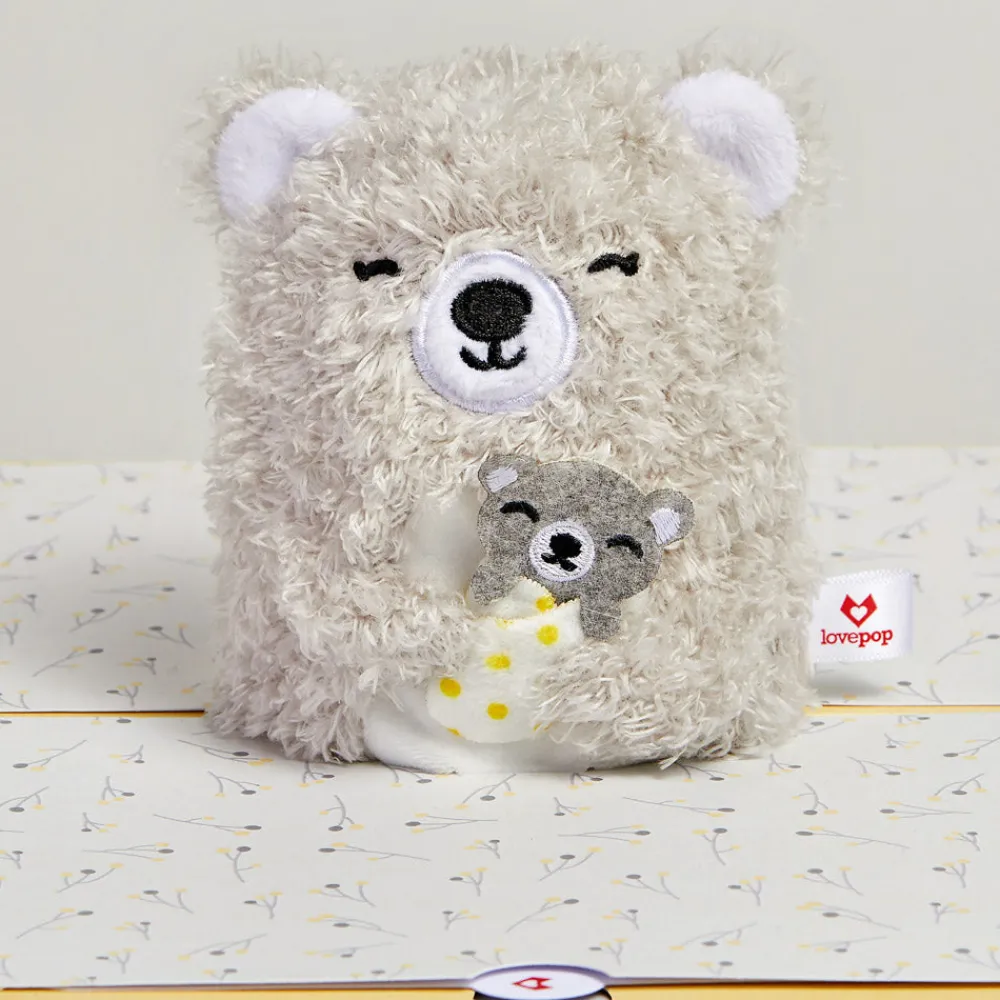 Lovepop Plushpop|Birthday|Love You Most' Mama Bear Plushpop Card
