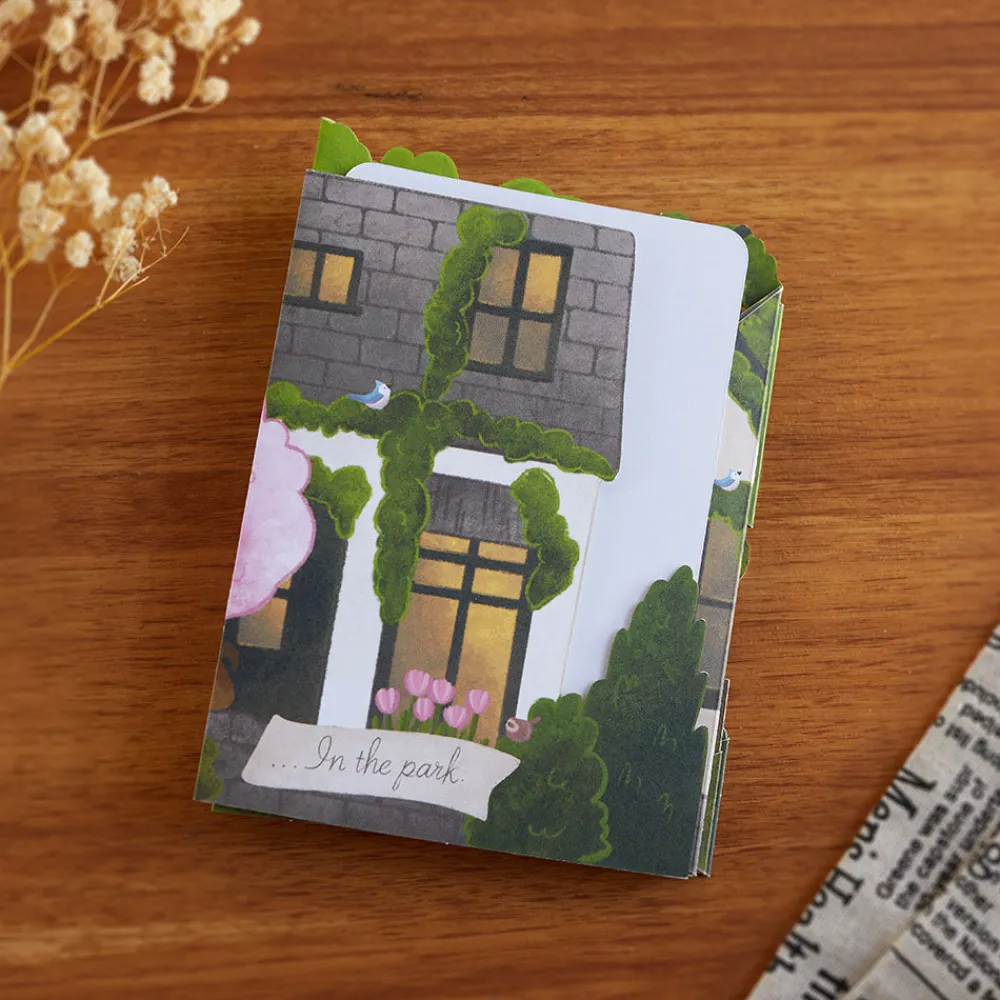 Lovepop Decor|Anniversary|Loving You is a Walk in the Park Loooooong Card™ (Expands to 2 feet)