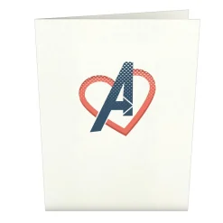 Lovepop Notecards|Valentine'S Day 2/14|Marvel Avengers Valentine Notecards (Assorted 4 Pack)