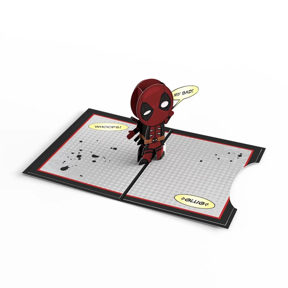Lovepop Birthday|Him|Marvel Deadpool Birthday 4-in-1 Nesting Card