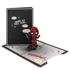 Lovepop Birthday|Him|Marvel Deadpool Birthday 4-in-1 Nesting Card