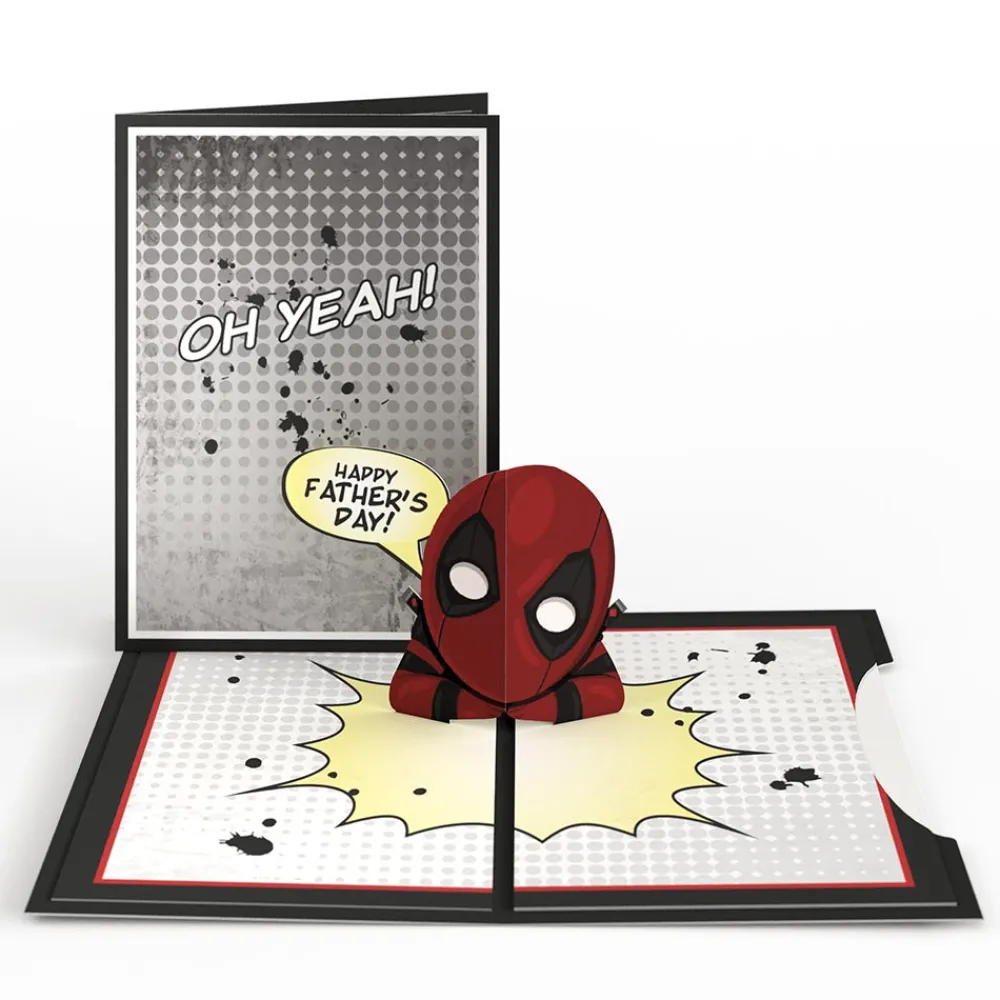 Lovepop Father'S Day 6/15|Dad|Marvel Deadpool Father's Day 4-in-1 Nesting Card