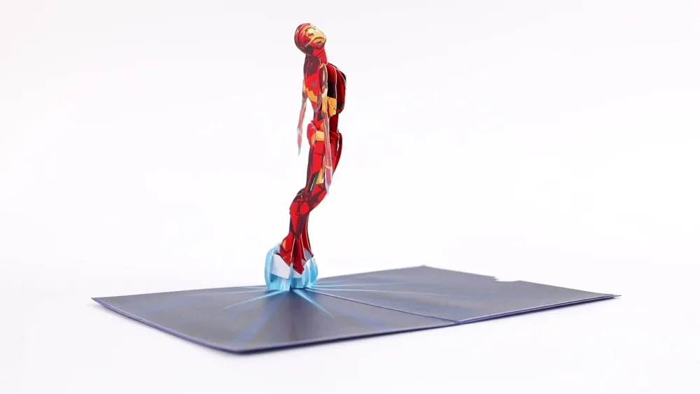 Lovepop Anniversary|Valentine'S Day 2/14|Marvel Iron Man I Love You 3000 Pop-Up Card
