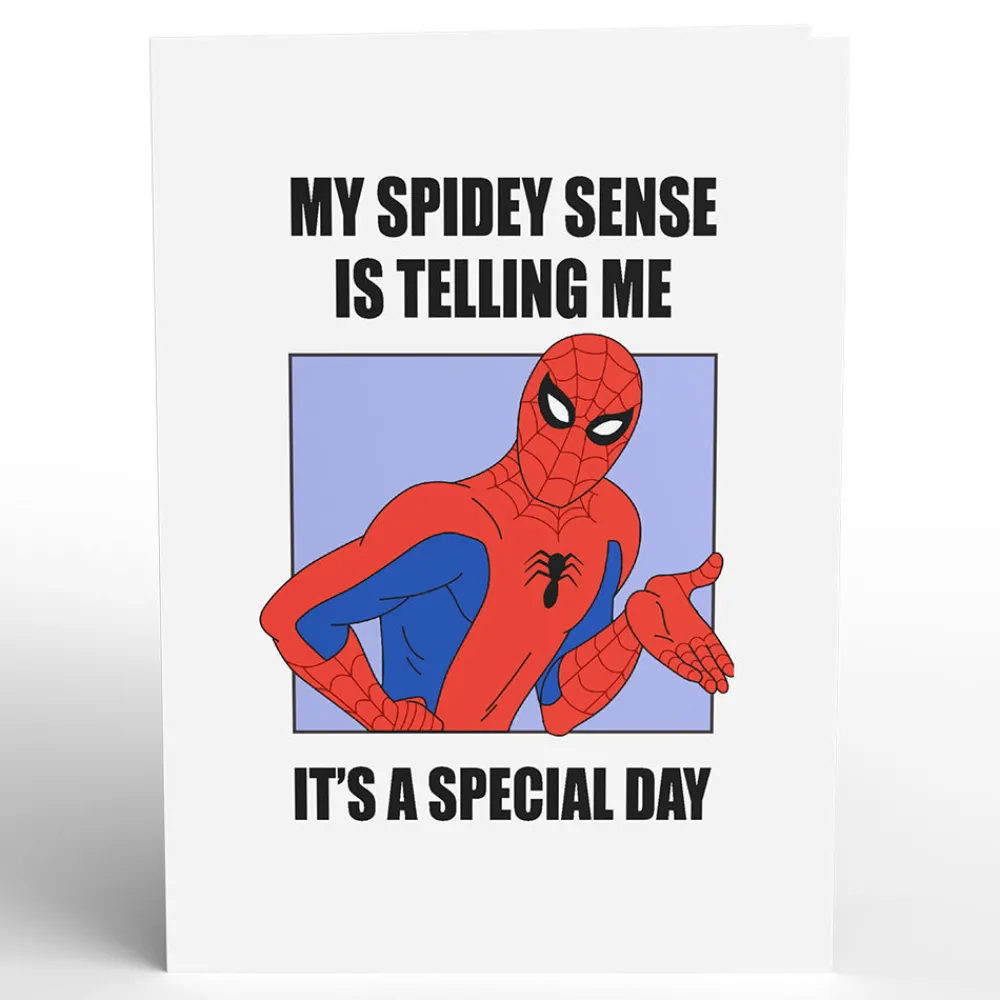 Lovepop Greeting Cards|Birthday|Marvel Spider-Man Spidey Sense Birthday Pop-Up Card