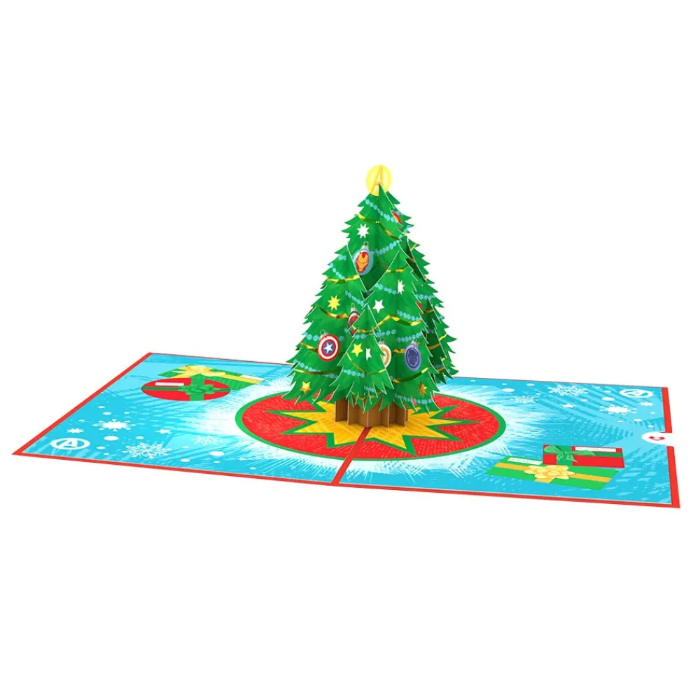 Lovepop Greeting Cards|Christmas 12/25|Marvel's Avengers Mighty Christmas Pop-Up Card