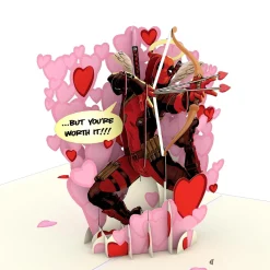 Lovepop Anniversary|Valentine'S Day 2/14|Marvel's Deadpool: Love Hurts Pop-Up Card
